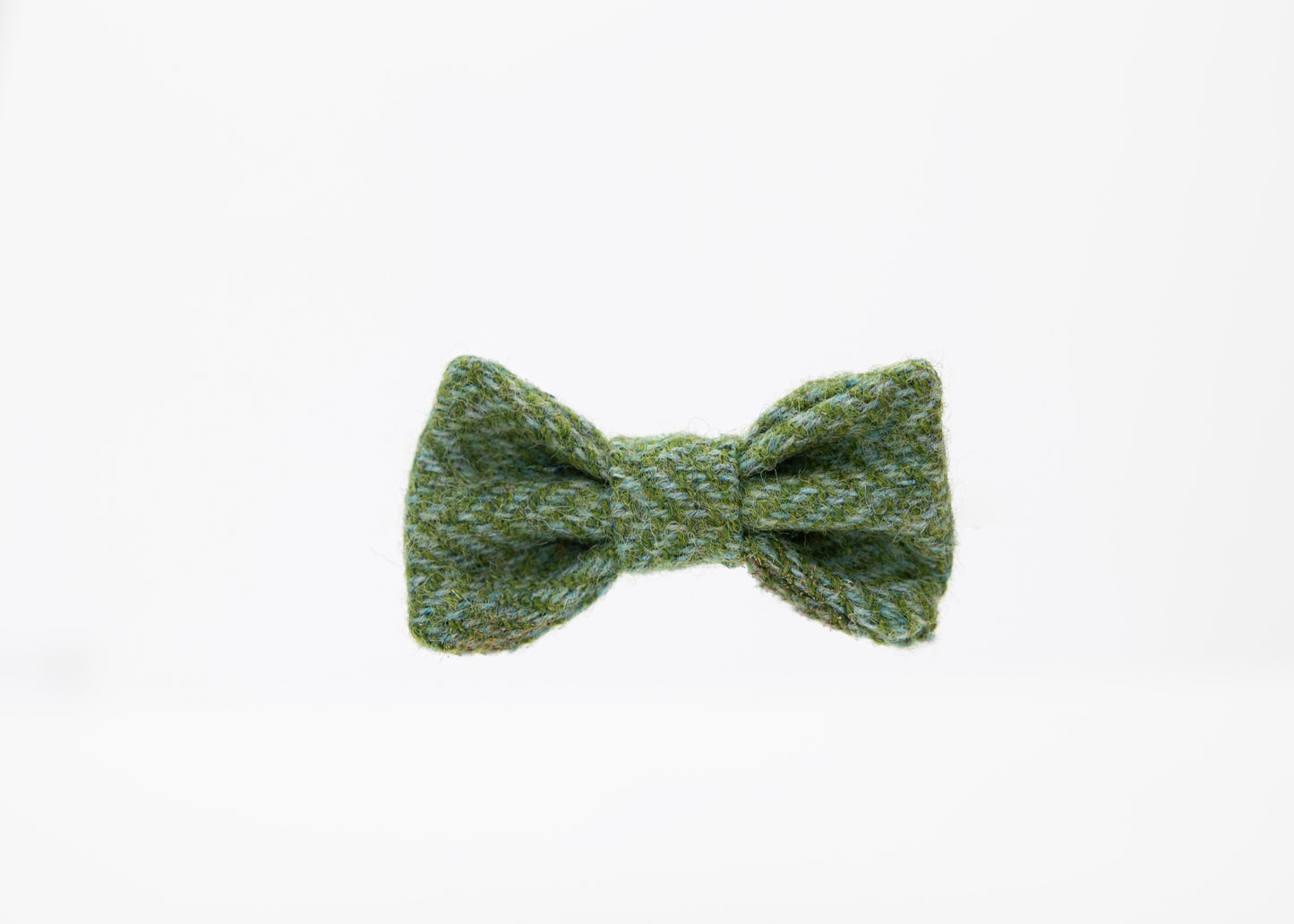 Green_Herringbone_Puppy_Bow_Tie