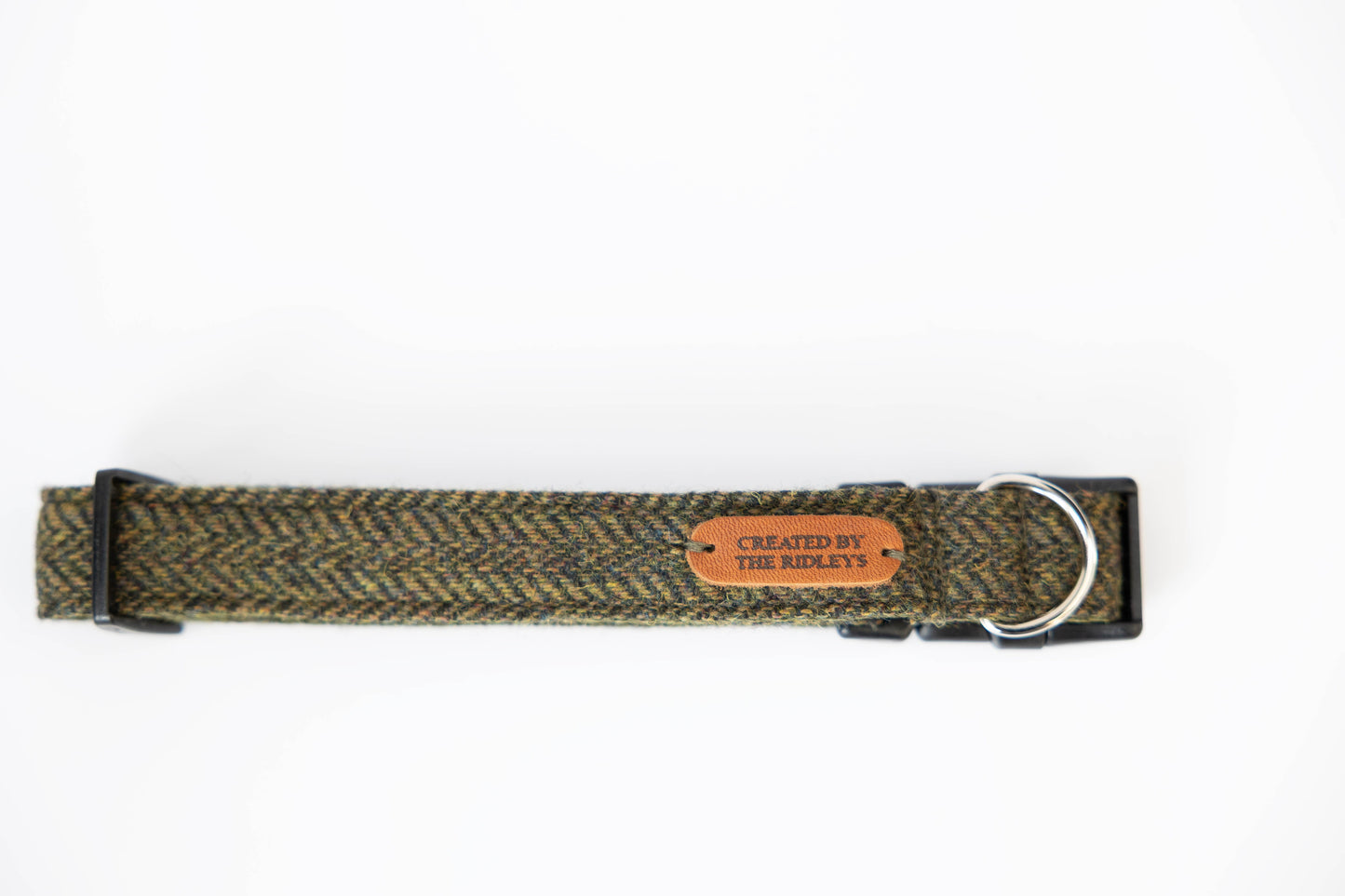 FULL SET - Moss / Collar, Lead, Bow Tie and Poo Bag Holder