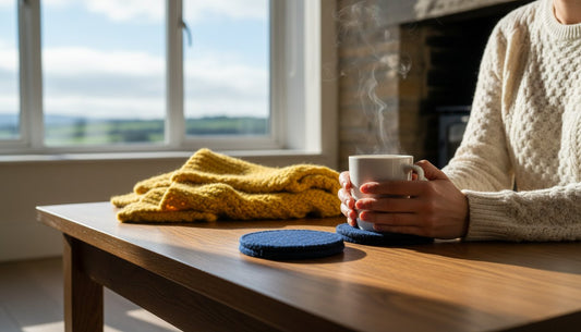 Handcrafted Blue Coasters: A Guide to British Heritage Home Styling