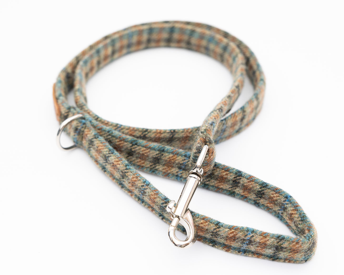 FULL SET - Traditional Check / Collar, Lead, Bow Tie and Poo Bag Holder