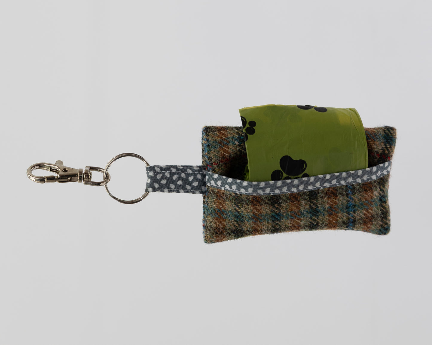 FULL SET - Traditional Check / Collar, Lead, Bow Tie and Poo Bag Holder