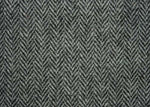 Black and Grey Herringbone Harris Tweed