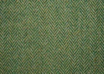 Green Herringbone Harris Tweed