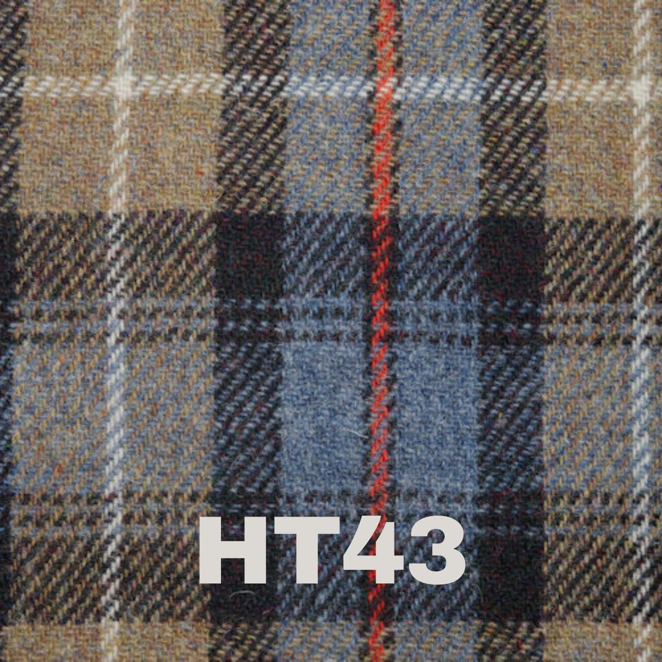 mckenna clan tartan harris tweed made in outer hebrides