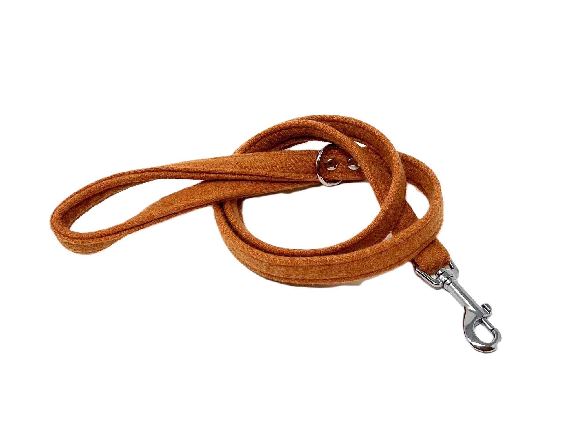 orange tweed lead